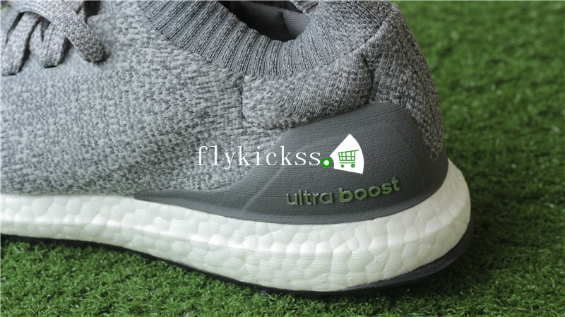 Real Boost Adidas Ultra Boost UB Uncaged Sock Grey BY2550